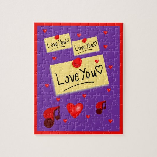 Valentinstag Puzzle (Vertikal)