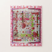 Valentinstag Puzzle Collage (Vertikal)