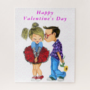 Valentinstag Puzzle Geschenk Romantische Couple Li