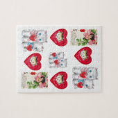 Valentinstag-Puzzle Puzzle (Horizontal)