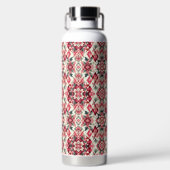 Valentinstag Raute Trinkflasche (Rückseite)