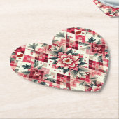 Valentinstag Raute Untersetzer (angewinkelt)