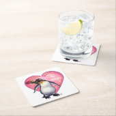 Valentinstag Rechteckiger Pappuntersetzer (Vor Ort)