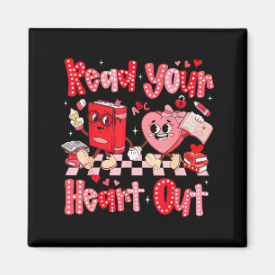 Valentinstag Retro Lies Deinem Herzen Aus Lehrerin Magnet