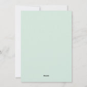 Valentinstag Retro Mitteljahrskatze Feiertagskarte (Rückseite)