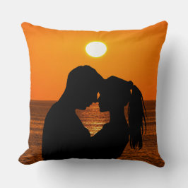 Valentinstag Romantik für paarmal individuelles Fo Kissen