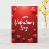 Valentinstag Romantik Karte (Gelbe Blume)