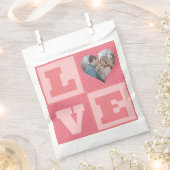 Valentinstag Romantische rosa Liebe Foto Geschenktütchen (Ausgeschnitten)
