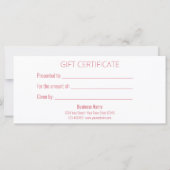 Valentinstag Romantischer Glass Herz Geschenkkarte (Rückseite)