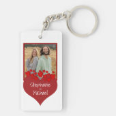 Valentinstag Romantischer Schlüssel zu meinem Herz Schlüsselanhänger (Rückseite)