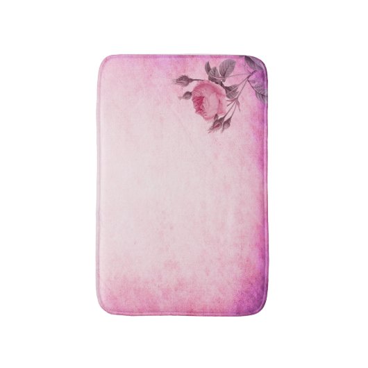 Valentinstag Rose Badematte (Vorderseite Vertikal)