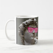Valentinstag Rose farbige Brillen Kaffeetasse (Links)