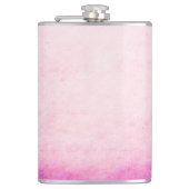 Valentinstag Rose Flachmann (Vorderseite)