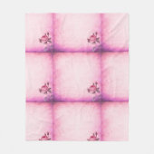 Valentinstag Rose Fleecedecke (Vorderseite)