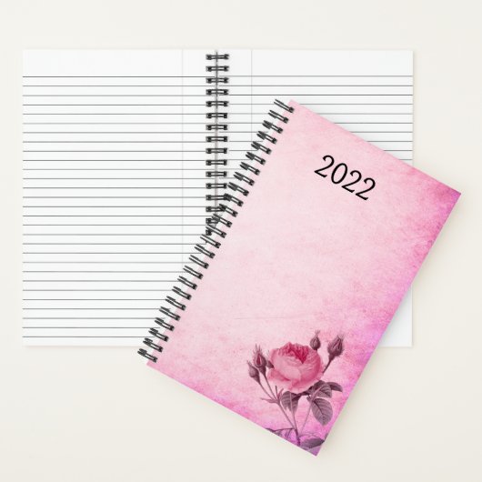 Valentinstag Rose Notizblock (Innen)