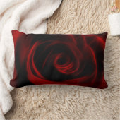 Valentinstag rote Rose Lendenkissen (Decke)