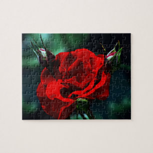 Valentinstag rote Rose Puzzle