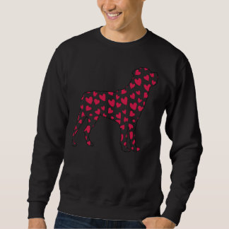 Valentinstag Rottweiler Hearts Sweatshirt