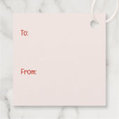 Valentinstag Rottweiler Hunde Geschenkanhänger (Rückseite)