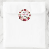 Valentinstag Runder Aufkleber (Tasche)