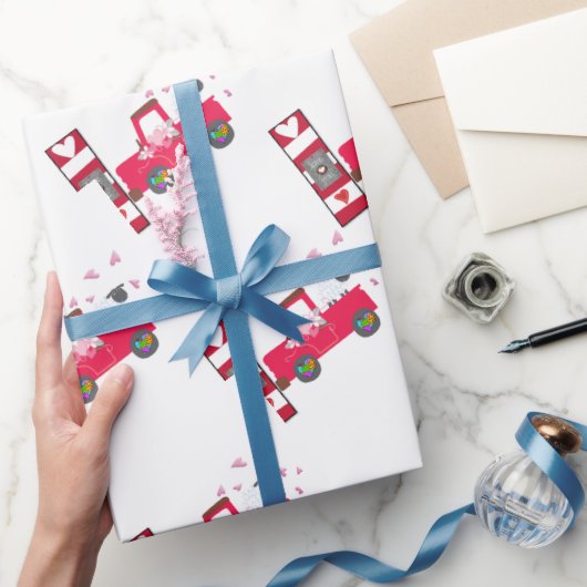 Valentinstag Schaf Geschenkpapier (Schenken)