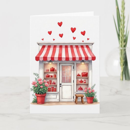 Valentinstag-Schatzkarte Karte (Vorderseite)