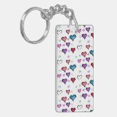 Valentinstag Schlüsselanhänger (Vorderseite links)