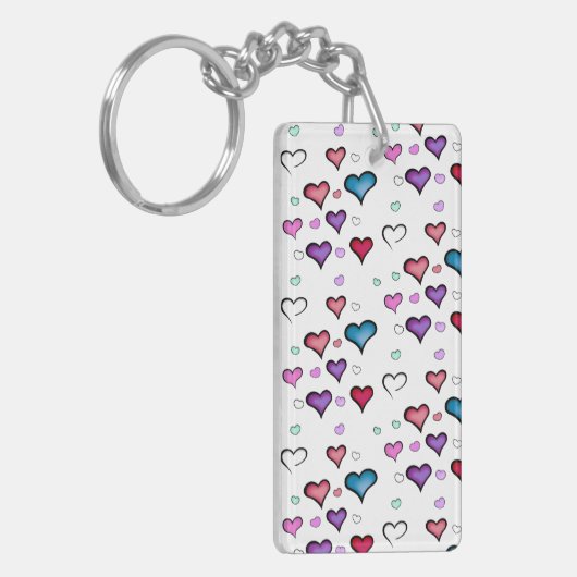 Valentinstag Schlüsselanhänger (Vorderseite links)