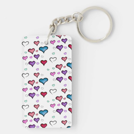 Valentinstag Schlüsselanhänger (Rückseite)