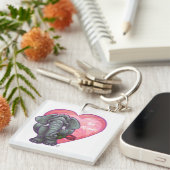 Valentinstag Schlüsselanhänger (Vorderseite rechts)