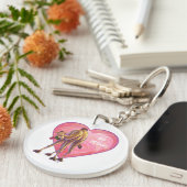 Valentinstag Schlüsselanhänger (Vorderseite rechts)