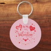 Valentinstag Schlüsselanhänger (Vorderseite)