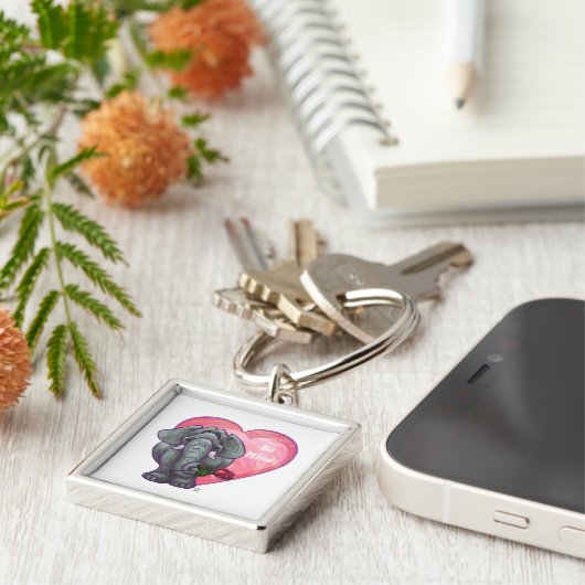 Valentinstag Schlüsselanhänger (Seite)