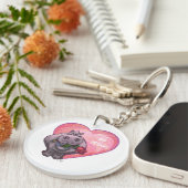 Valentinstag Schlüsselanhänger (Vorderseite rechts)