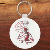 Valentinstag Schlüsselanhänger (Vorderseite)