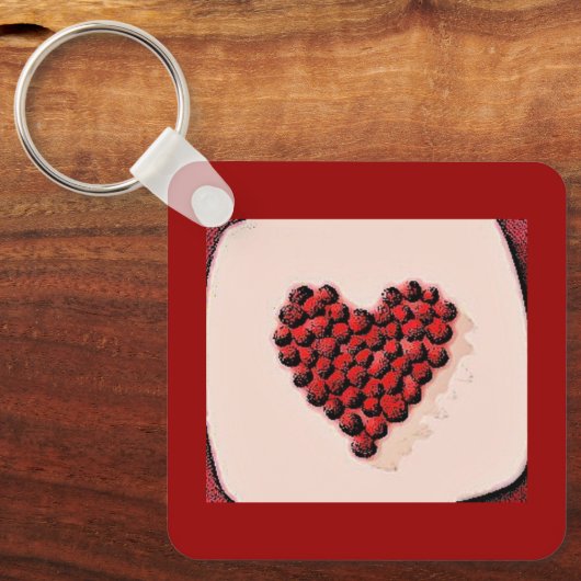 Valentinstag Schlüsselanhänger (Vorderseite)