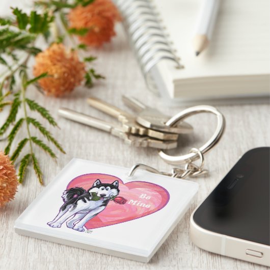 Valentinstag Schlüsselanhänger (Vorderseite rechts)