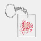 Valentinstag Schlüsselanhänger (Vorderseite links)