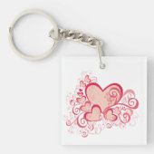 Valentinstag Schlüsselanhänger (Vorderseite)