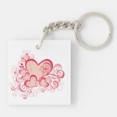 Valentinstag Schlüsselanhänger (Rückseite)