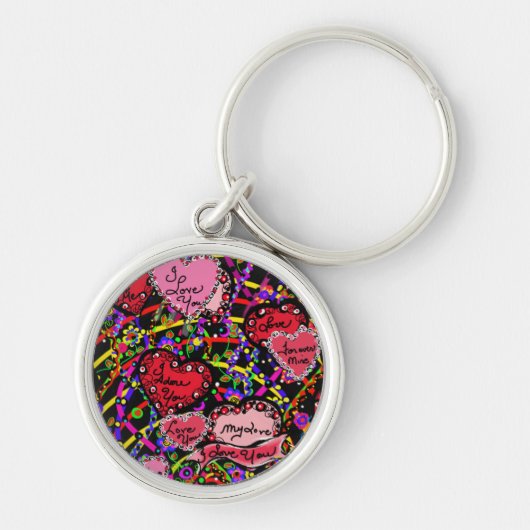 Valentinstag Schlüsselanhänger (Vorne)