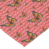 Valentinstag-Schmetterling Tischdecke (Schrägansicht)