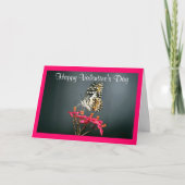 Valentinstag Schmetterlingskarte Feiertagskarte (Vorderseite)