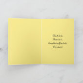 Valentinstag Schmetterlingsparadies Feiertagskarte (Innenseite)