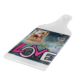 Valentinstag Schneidebrett (Ecke)