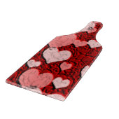 Valentinstag Schneidebrett (Ecke)