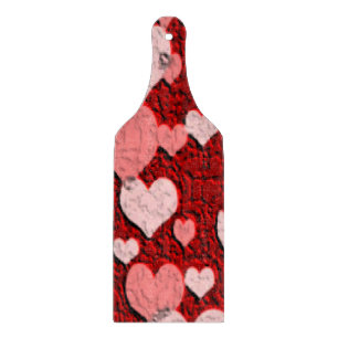 Valentinstag Schneidebrett