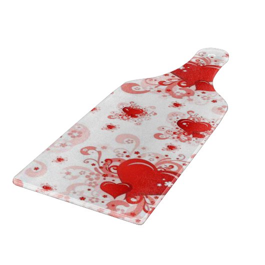 Valentinstag Schneidebrett (Ecke)