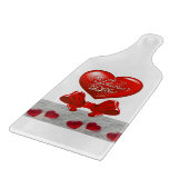 Valentinstag Schneidebrett (Ecke)
