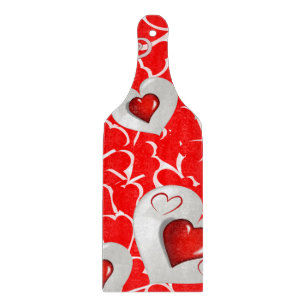 Valentinstag Schneidebrett